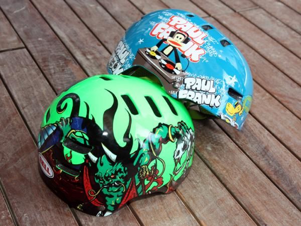 Bell says its Paul Frank series of Fraction kid's helmets is selling like crazy so the company has expanded the range for 2012.
