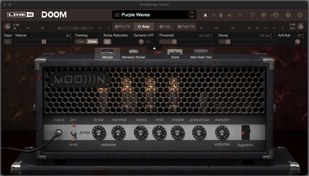 Line 6 Metallurgy Collection
