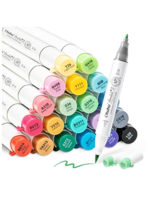 Alcohol Markers Brush Tip