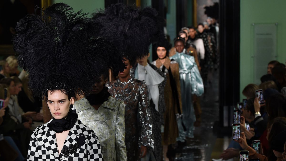 Erdem gives us The Crown vibes with his LFW show | Marie Claire UK