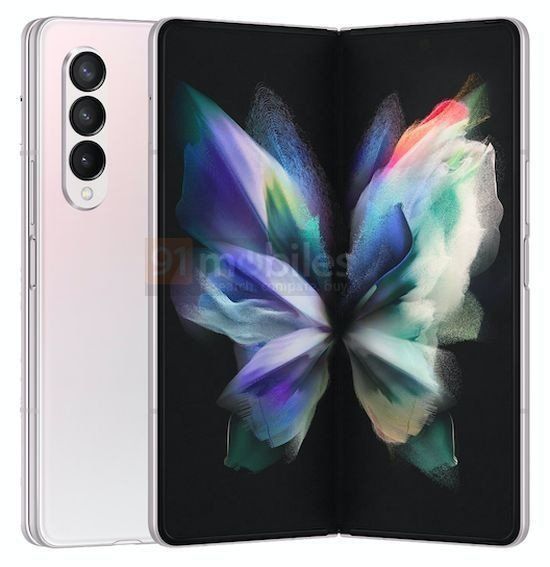 Samsung Galaxy Z Fold 3 Leak Render