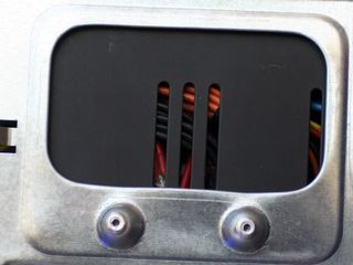 Even the side of the power supply has a vent for more heat dissapation.