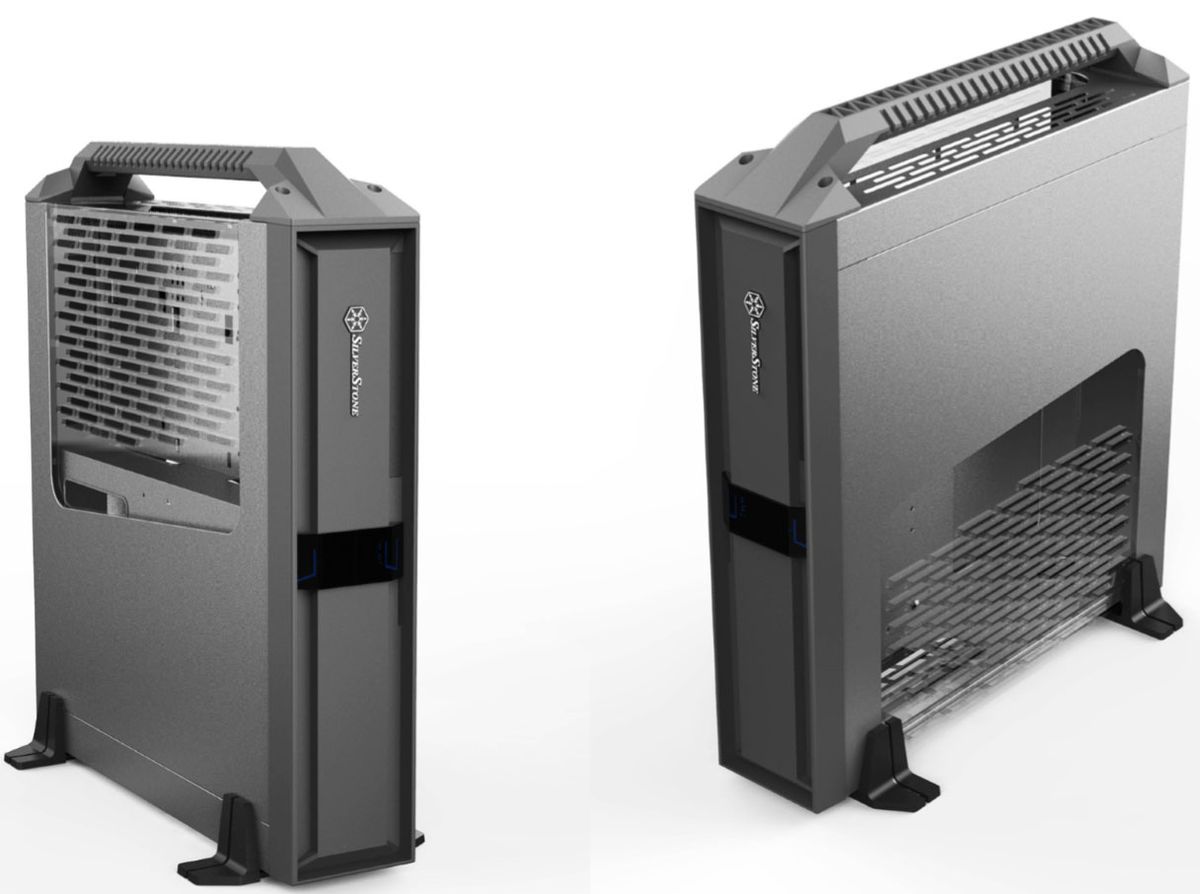 Cooler ones. Silverstone ml08. Silverstone корпуса для ПК. Mini ITX Case с ручкой. SFX L PC Case.