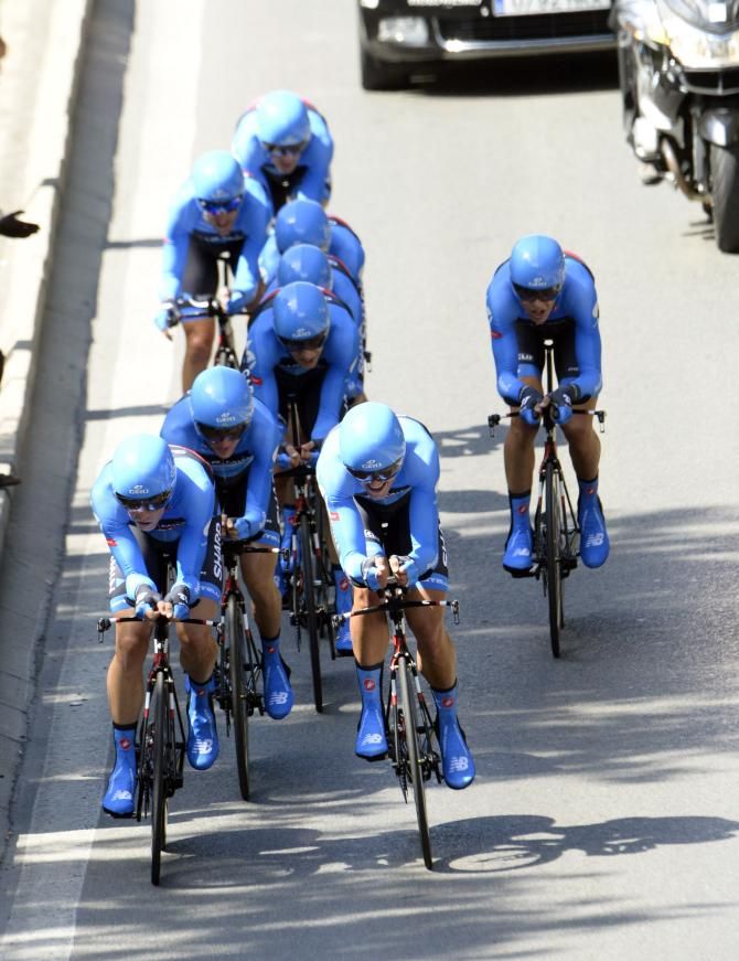Team Garmin-Sharp time trials
