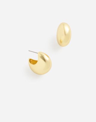 Madewell, Sculptural Chunky Hoop Earrings