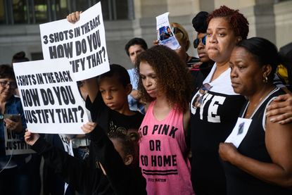 Protesters for Antwon Rose Jr.