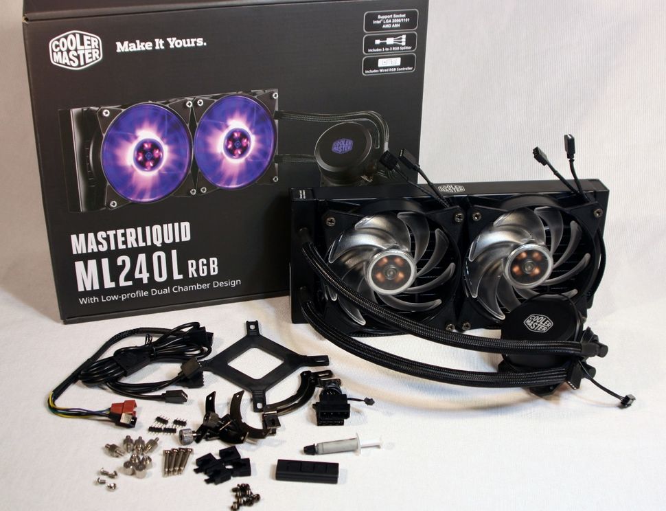 Cooler Master Master Liquid ML240L RGB Review Tom's Hardware Tom's