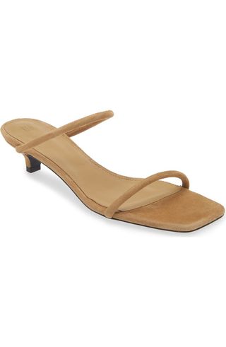 TOTEME Minimalist Kitten Heel Sandal