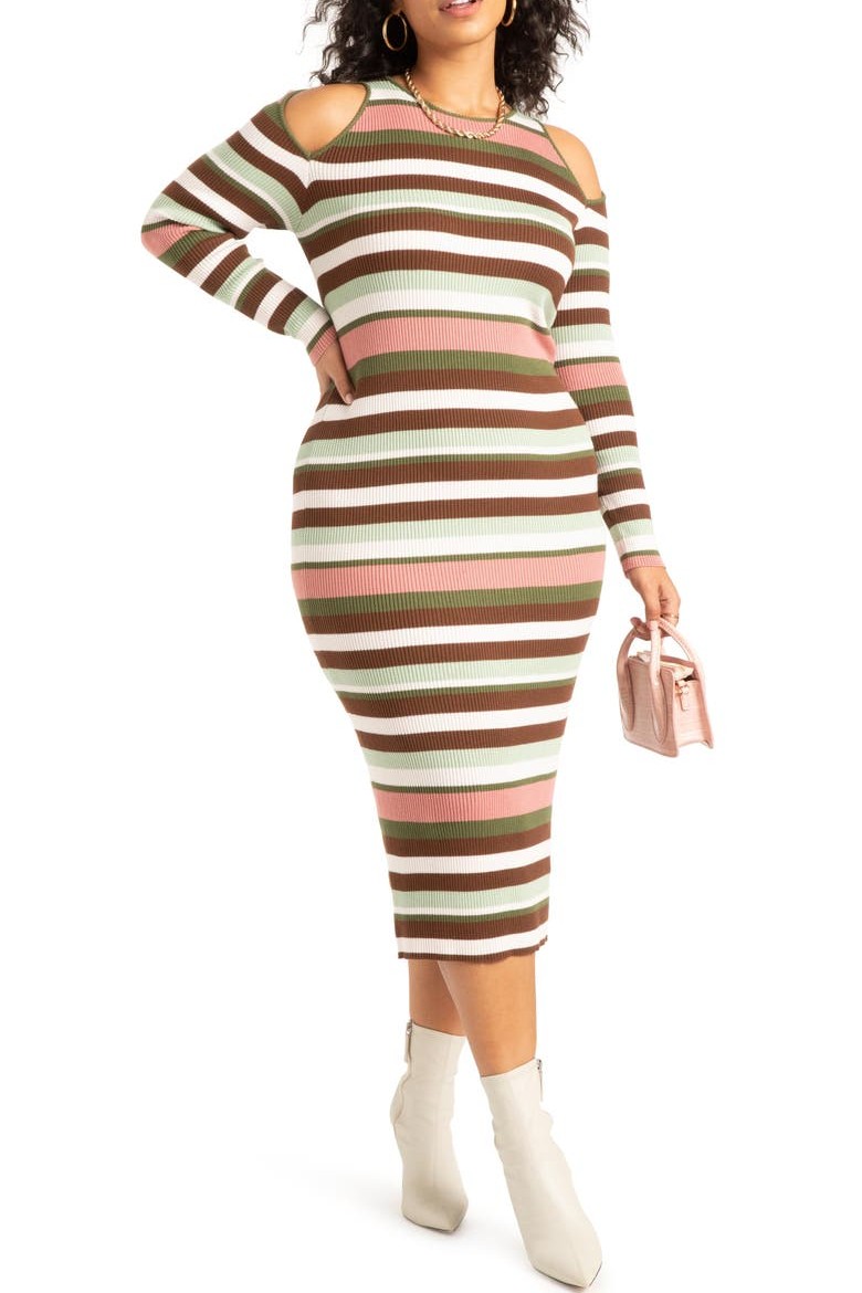 striped dress