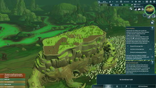 Screenshot from the city building simulator The Wandering Village