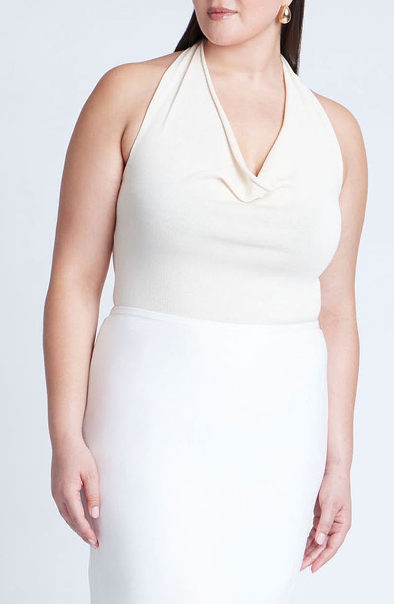 Cowl Halter Neck Top