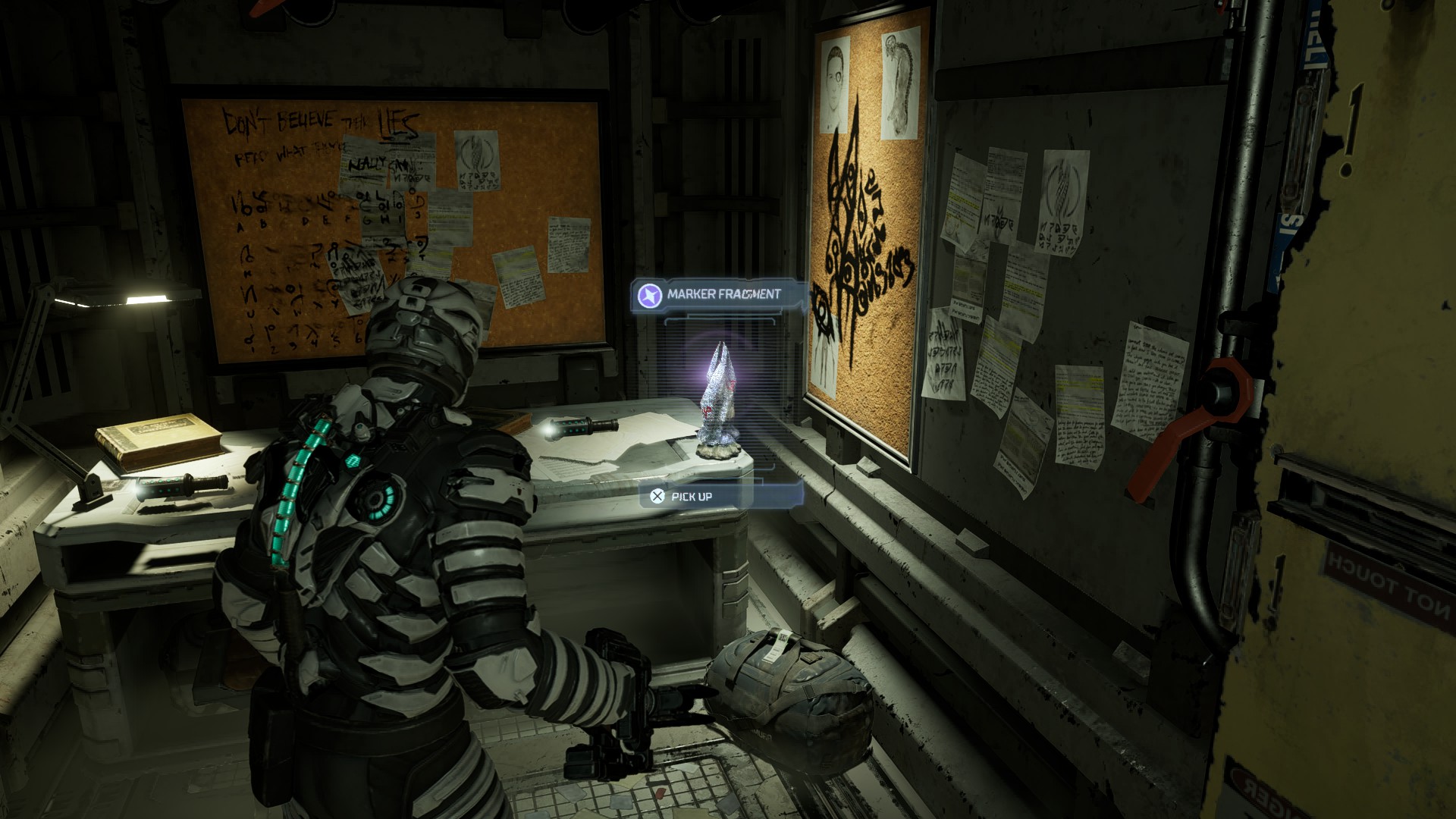 Dead Space Marker Fragment location in Medical