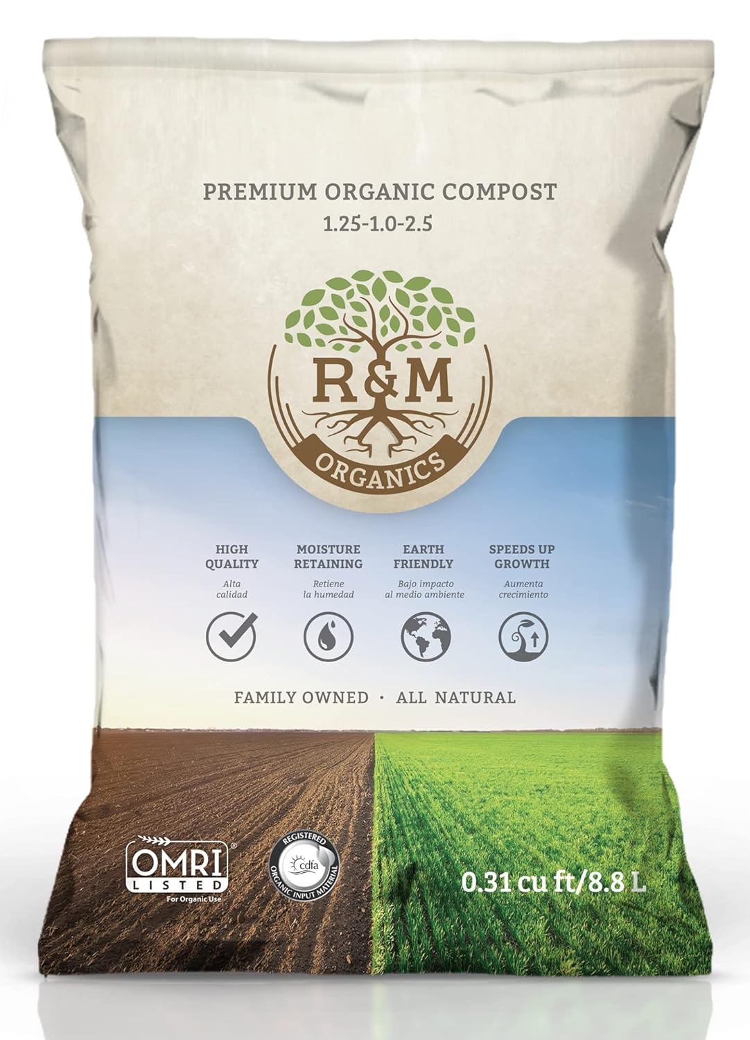 R&amp;amp;m Organics Premium Organic Compost