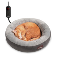 Clawsable Heated Cat Bed