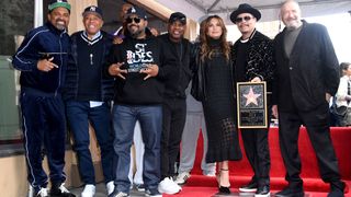 Ice T and Hollywood Walk of Fame induction
