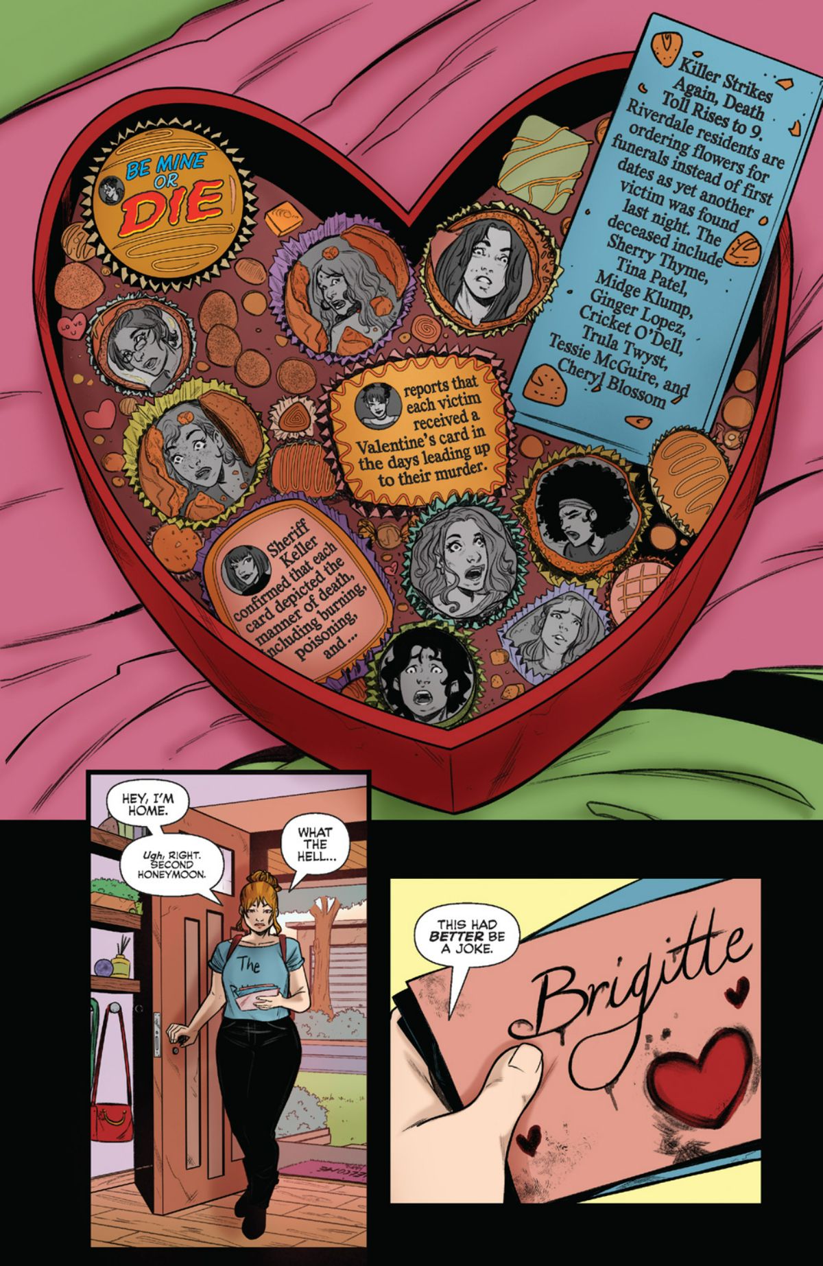 Betty: The Final Girl #1 interior art