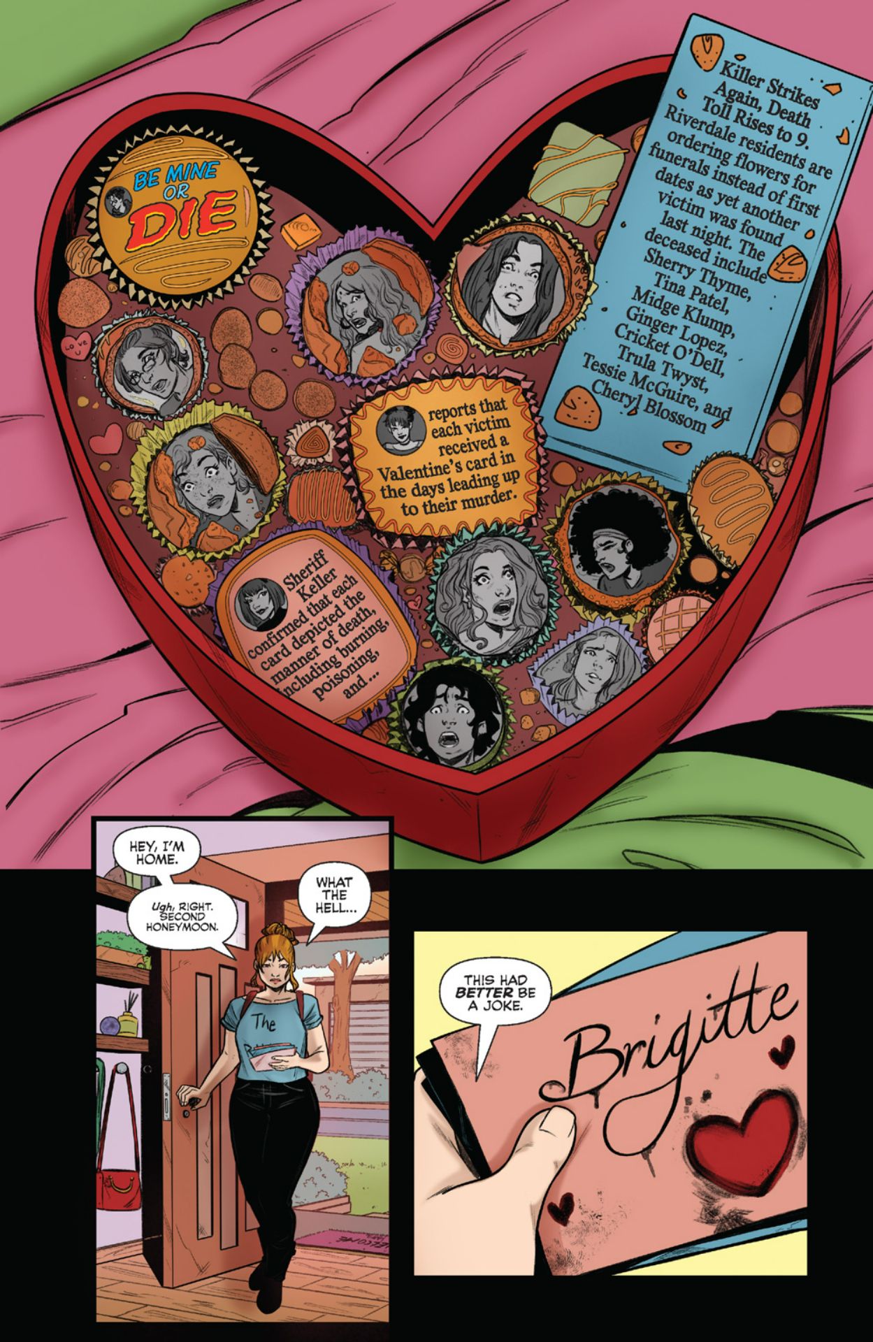 Betty: The Final Girl #1 interior art
