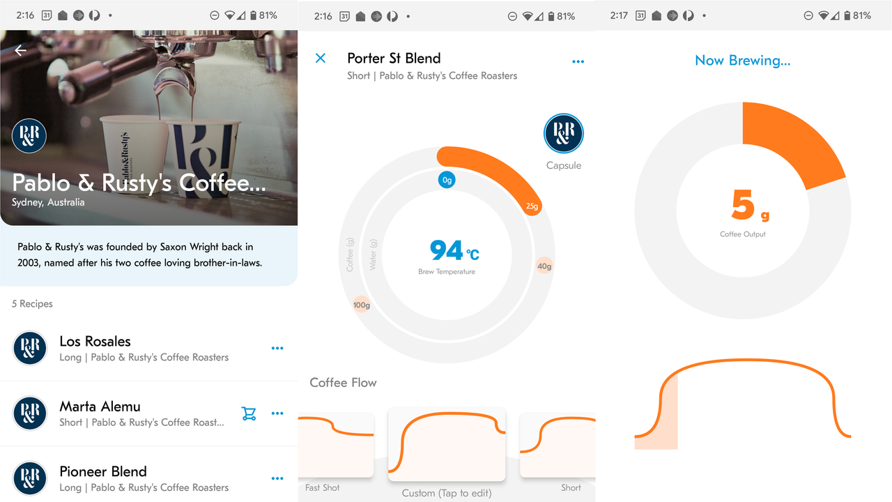 The Morning Machine Smartphone app