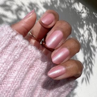 baby pink nails, pink nails, baby pink nail polish, pink nail polish