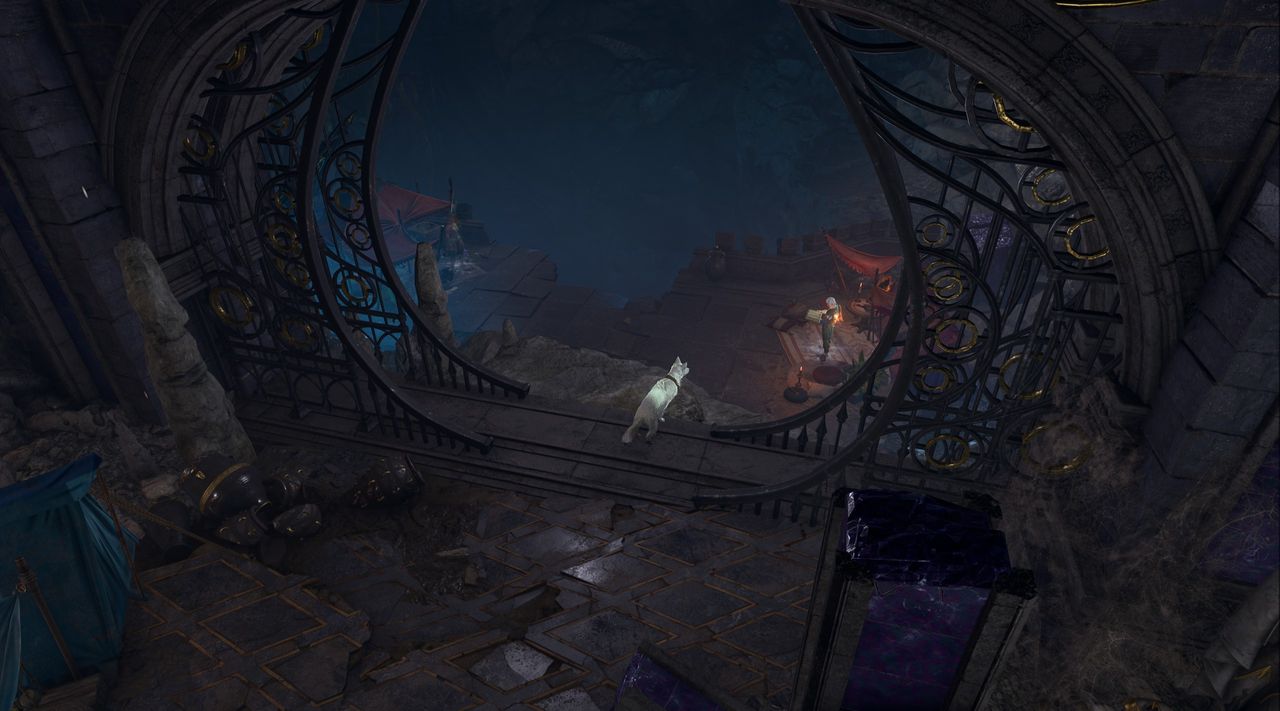 Baldur's Gate 3 Gauntlet of Shar camp