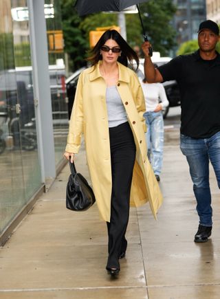 trench - kendall jenner