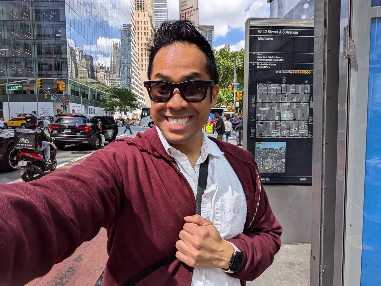 Google Pixel 8a selfie sample.