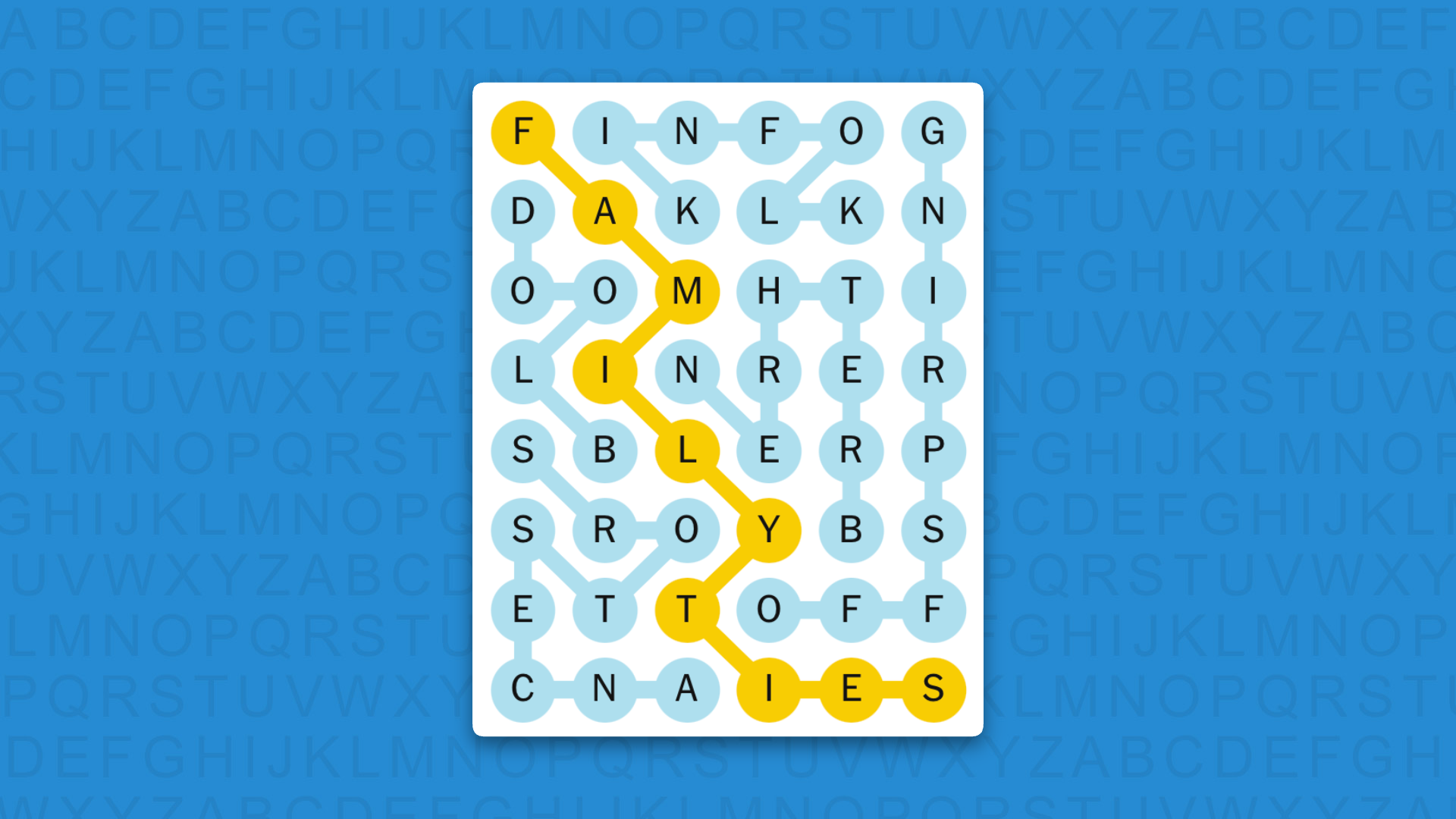 NYT Strands answers for game 963 on a blue background