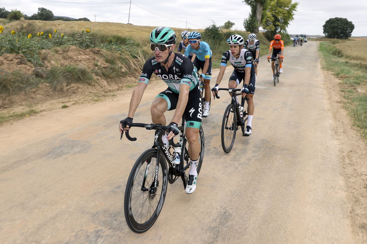 Vuelta a Burgos 2020 42th Edition 1st stage Catedral de Burgos Mirador del Castillo 157 km 28072020 Jay McCarthy AUS Bora Hansgrohe photo Luis Angel GomezBettiniPhoto2020