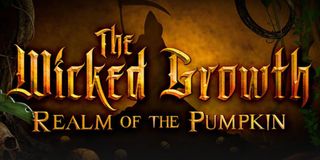 the wicked growth: realm of the pumpkin logo for haunted maze at universal studios orlando halloween horror nights