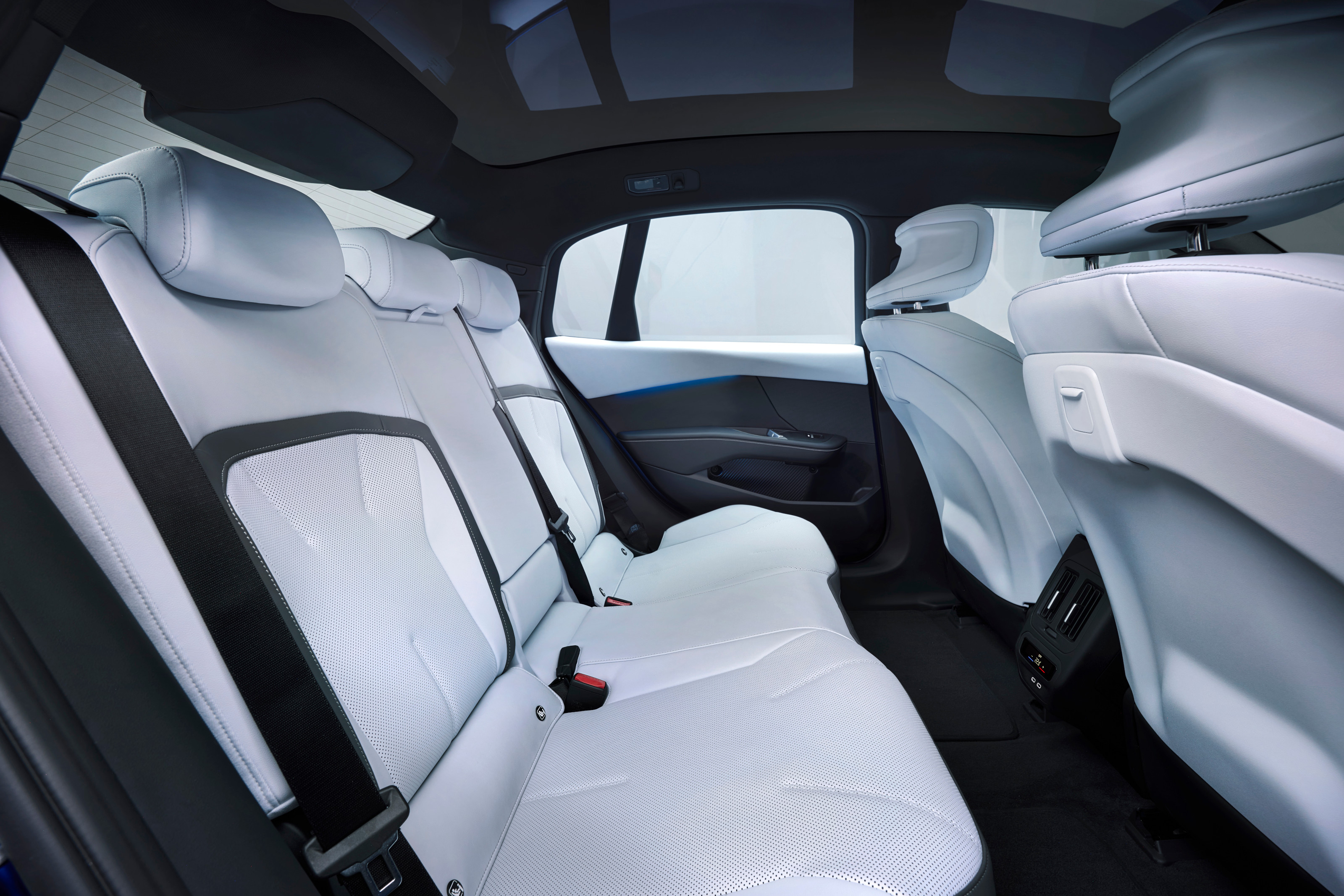 Rear seats in the new BMW i3