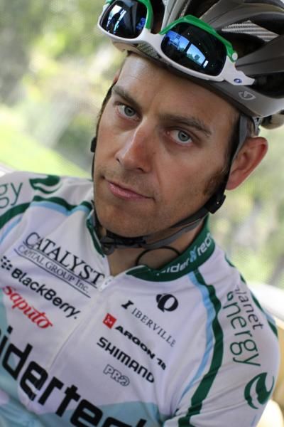 Martin Gilbert looking ready before the stage