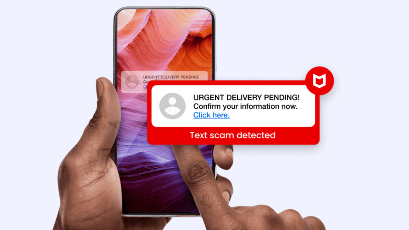McAfee Scam Detector Feature