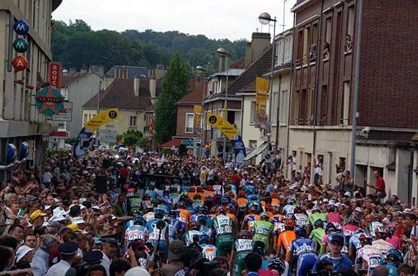 The start in Beauvais