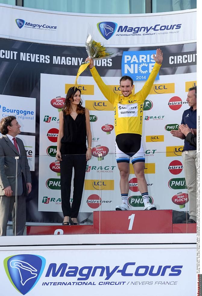 Race leader John Degenkolb