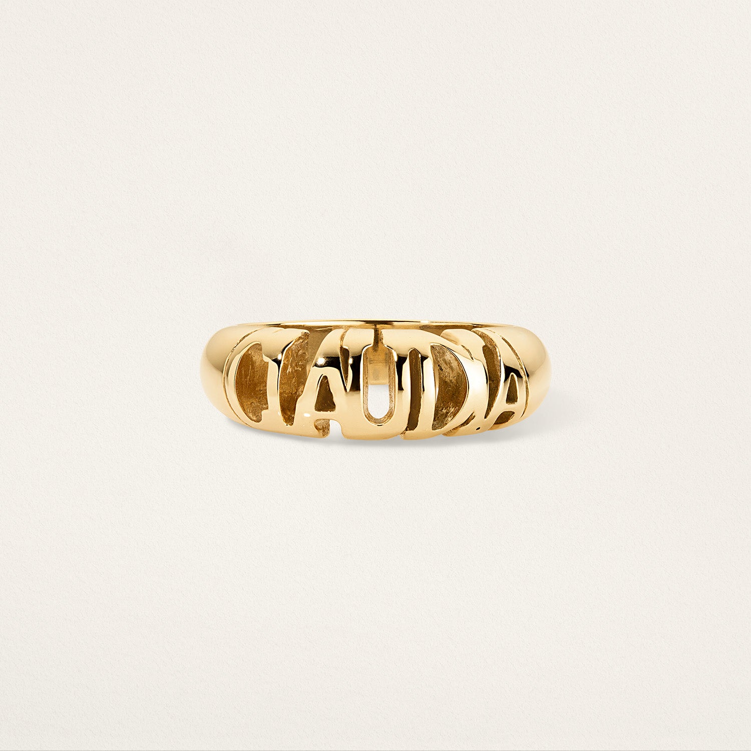 Inscribed Classic Nomad Ring - 5 / Diamond