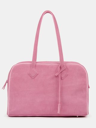 (Vorbestellung) Tas Bowling Suede, Warna Pink