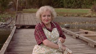 Betty White in Lake Placid.