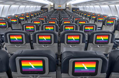 American Airlines LGBT Branding