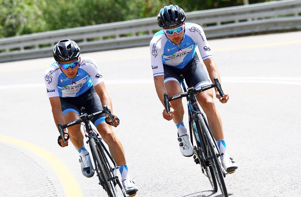 Guy Niv and Guy Sagiv made history last week at the Giro as the first Israelis to start a Grand Tour