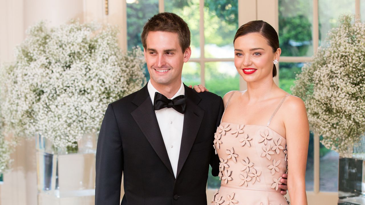 miranda kerr and evan spiegel wedding