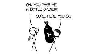 An illustration by Randall Munroe offers an unconventional solution to an everyday problem.