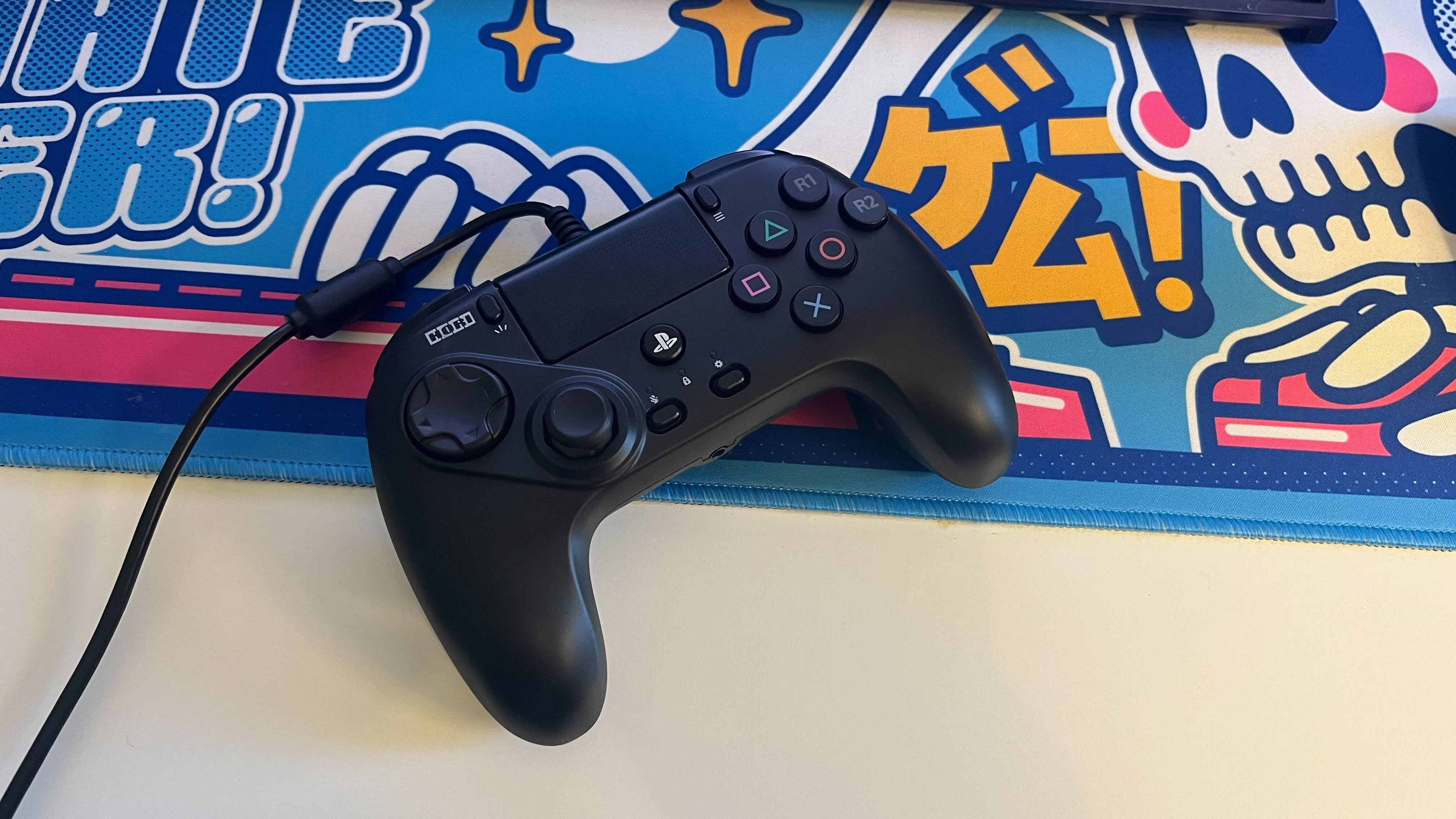 The Hori Fighting Commander Octa for PlayStation 5 on a white surface.