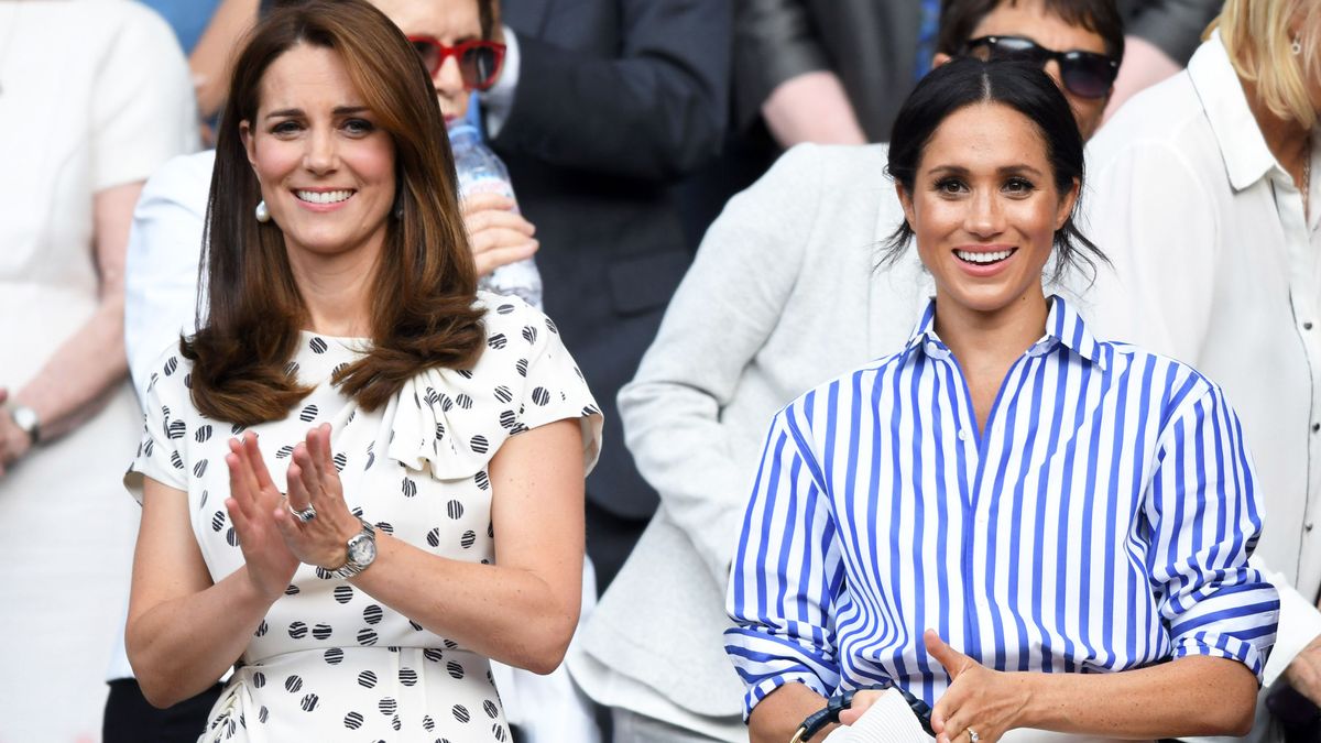 Kate Middleton and Meghan Markle Attend Wimbledon 2018 Women's Singles Final | Marie Claire