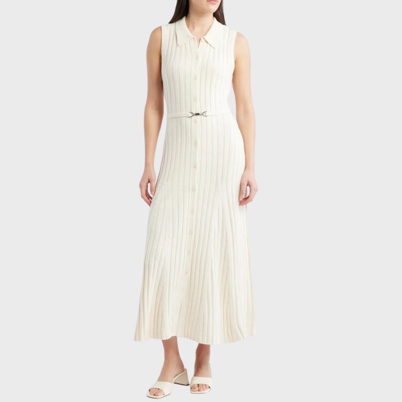 French Connection dress on model