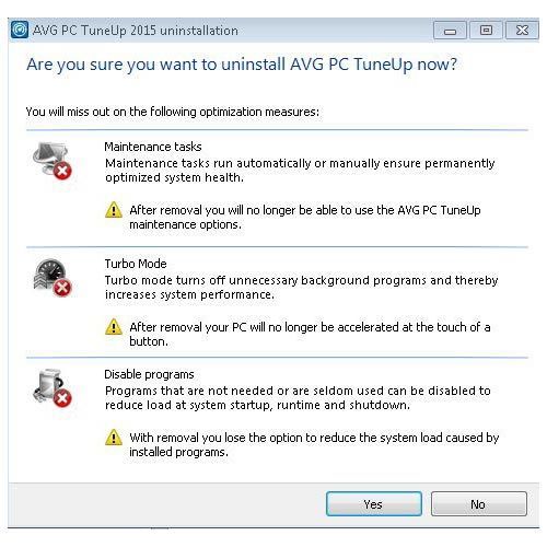AVG Ultimate image: AVG Web TuneUp can disable applications you don't need.