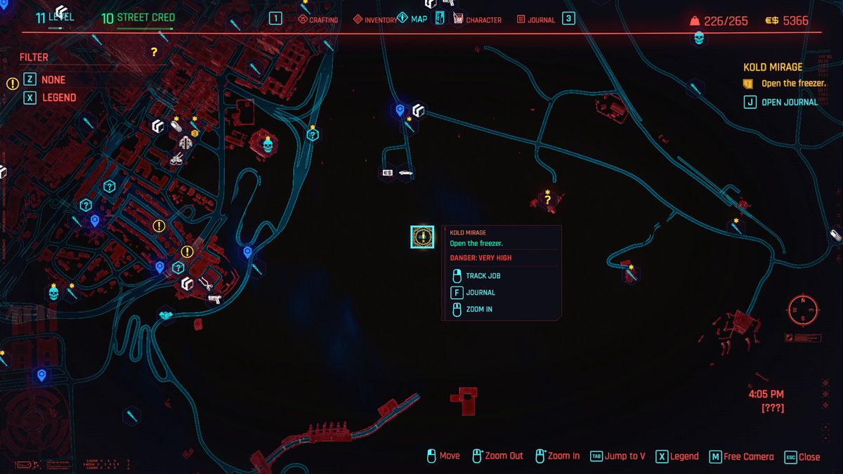 Cyberpunk 2077 Kold Mirage