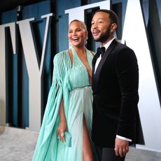 beverly hills, california february 09 l r chrissy teigen and john legend attend the 2020 vanity fair oscar party hosted by radhika jones at wallis annenberg center for the performing arts on february 09, 2020 in beverly hills, california photo by rich furyvf20getty images for vanity fair