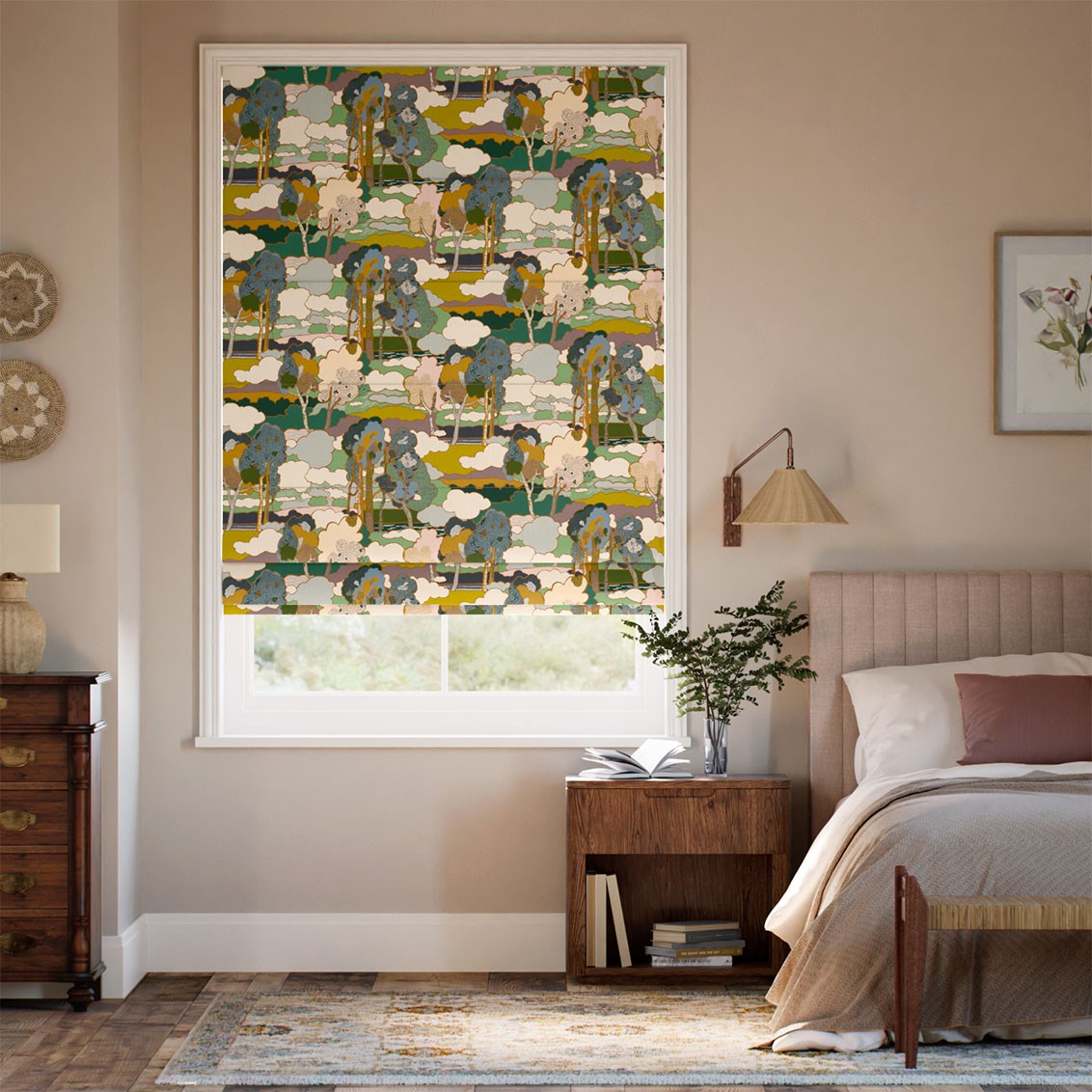 Prospect Road Forest Roman Blind