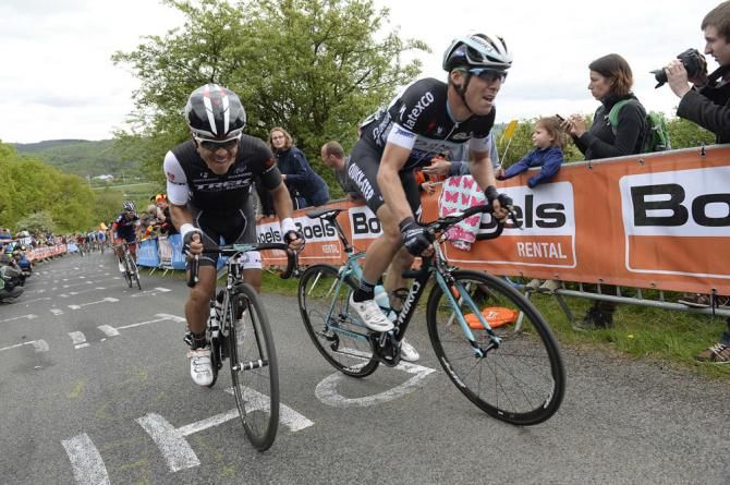 Jan Bakelants and Julian Arredondo out front