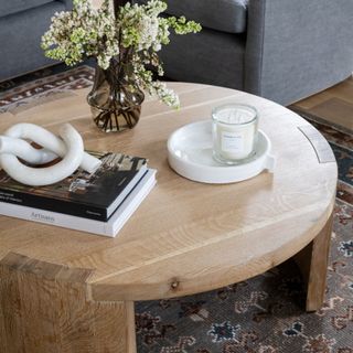 mcgee and co wooden coffee table